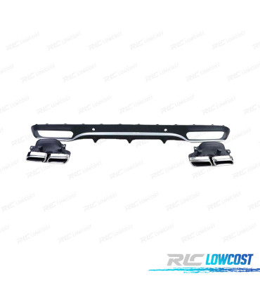 DIFFUSEUR ARRIÈRE MERCEDES CLASSE C C205 COUPÉ 15-18 AMG PDC