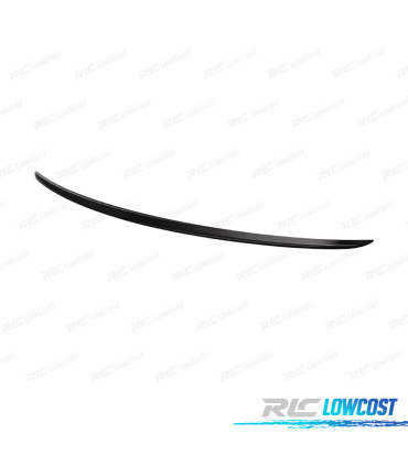 AILERON BECQUET LAME COFFRE AUDI A4 B8 08-11 LOOK S4 NOIR BRILLANT