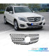 CALANDRE MERCEDES GLK X204 12-15 LOOK AMG NOIR ARGENT