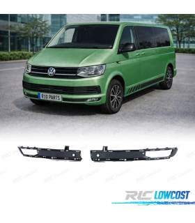 GRILLE ANTIBROUILLARD VOLKSWAGEN VW T6 15-19 PDC NOIR BRILLANT