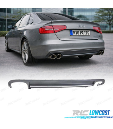 DIFFUSEUR AUDI A4 B8 08-11 LOOK S4 ABS