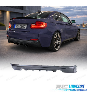 DIFFUSEUR BMW F22 F23 LOOK M PERFORMANCE CARBONE PLASTIQUE ABS