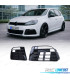 GRILLES VOLKSWAGEN VW GOLF 6 LOOK R20 NOIR BRILLANT
