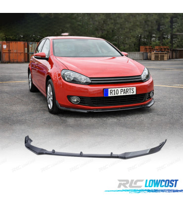 SPOILER LAME AVANT VOLKSWAGEN VW GOLF 6 5K1 08-12 CARBONE