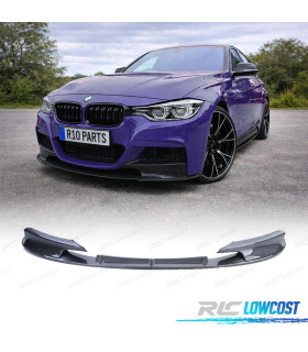 SPOILER LAME AVANT BMW F30 F31 LOOK M PERFORMANCE ABS CARBONE