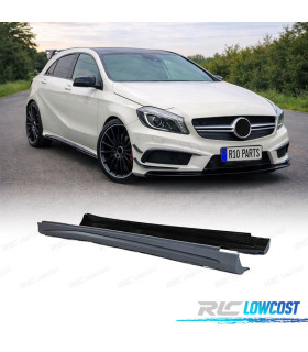 BAS DE CAISSE MERCEDES CLASSE A W176 CLA W117 LOOK AMG