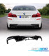 DIFFUSEUR BMW F10 F11 LOOK M PERFORMANCE NOIR BRILLANT