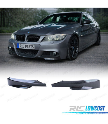 SPLITTERS BMW E90 E91 LCI 08-12 LOOK M CARBONE