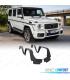 KIT CARROSSERIE MERCEDES CLASSE G W463 LOOK AMG G65 PDC PARE CHOCS FRONTAL + 4 AILES