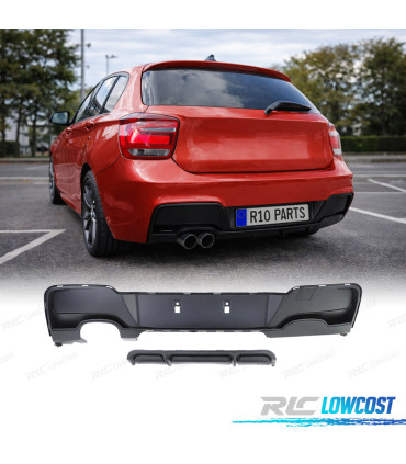 DIFFUSEUR BMW F20 F21 11-15 LOOK M PERFORMANCE DOUBLE COTÉ GAUCHE