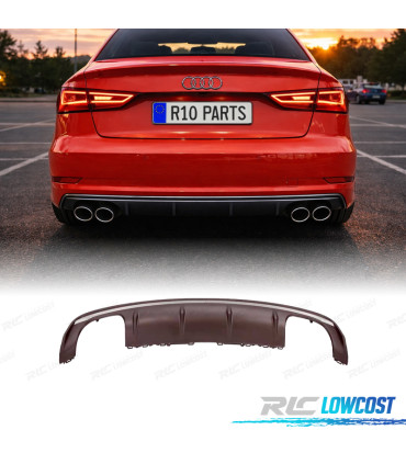 DIFFUSEUR AUDI A3 8V BERLINE S LINE 13-16 LOOK S3