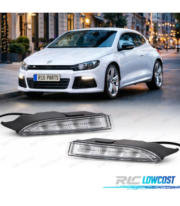 KIT AMPOULE LED DAYLIGHT POUR VOLKSWAGEN VW SCIROCCO 08-14