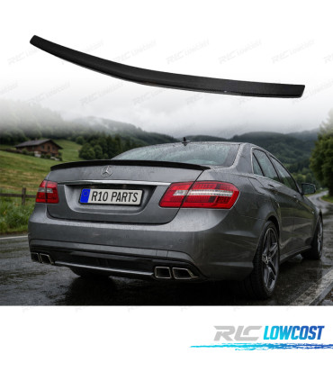 AILERON LAME DE COFFRE MERCEDES W212 10-16 CARBONE