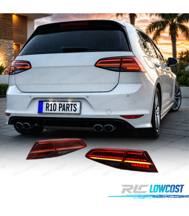 FEUX ARRIÈRE VOLKSWAGEN VW GOLF 7 7.5 12-20 LOOK 7.5 CLIGNOTANT LED DYNAMIQUE