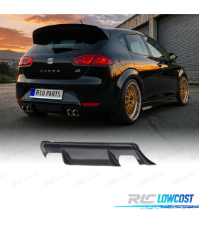 DIFFUSEUR SEAT LEON 2 05-12 FR CUPRA DOUBLE SORTIE