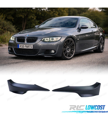 SPLITTERS PARE CHOCS BMW E92 E93 06-10 LOOK M NOIR MAT