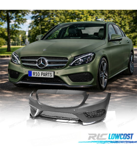 PARE-CHOCS AVANT MERCEDES CLASSE C W205 14-18 LOOK AMG PDC