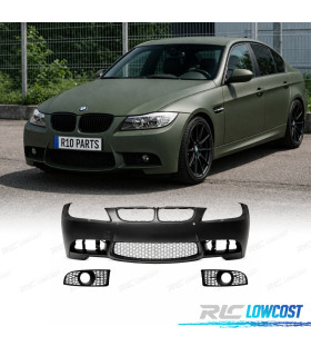 PARE-CHOCS FRONTAL BMW E90 E91 05-08 LOOK M3 PDC + LAVE PHARE