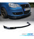 SPOILER LAME AVANT VOLKSWAGEN VW POLO 9N3 05-09 NOIR BRILLANT