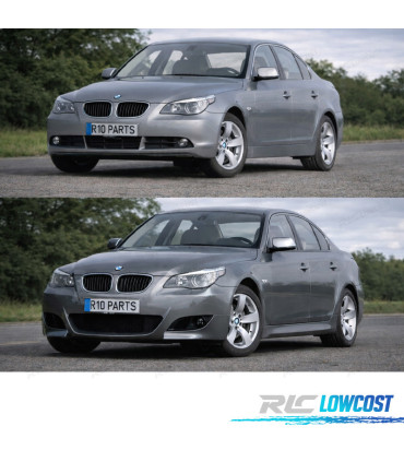 PARE CHOCS FRONTAL BMW E60 E61 LCI 07-10 LOOK M5 PDC SRA