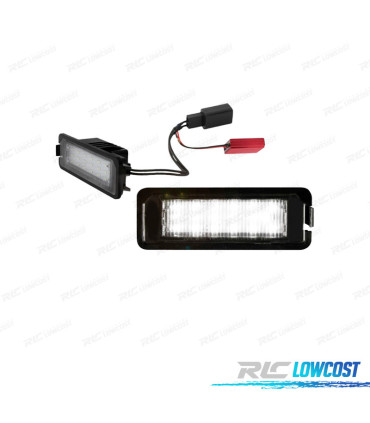 ÉCLAIRAGE PLAQUE D´IMMATRICULATION LED SEAT VOLKSWAGEN