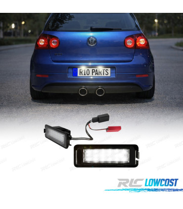 ÉCLAIRAGE PLAQUE D´IMMATRICULATION LED SEAT VOLKSWAGEN