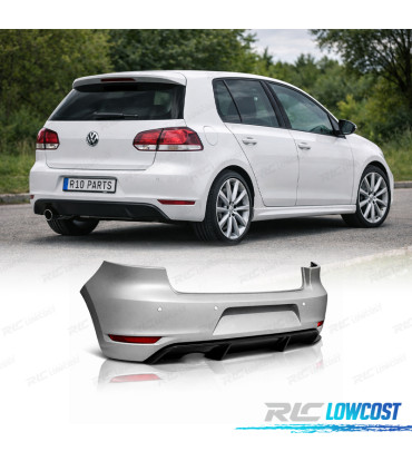 PARE CHOCS ARRIÈRE POUR VOLKSWAGEN VW GOLF 6 LOOK GTI PDC