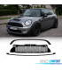 CALANDRE MINI COOPER R56 R57 R55 10-15 LOOK JCW NOIR BRILLANT