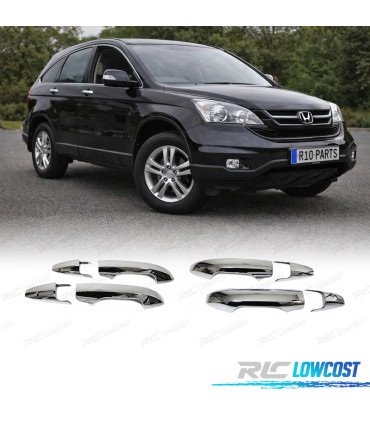 COQUES POIGNÉES DE PORTE HONDA CR-V 07-12 CHROMÉ