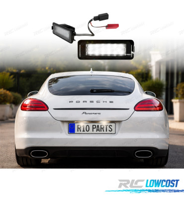 ÉCLAIRAGE PLAQUE D´IMMATRICULATION LED POUR PORSCHE 911 CARRERA 997 GT3 07-12