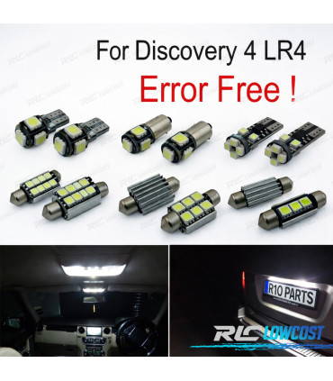 KIT 26 AMPOULES LED INTÉRIEUR POUR LAND ROVER 4 LR4 2010-2015
