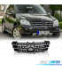 CALANDRE MERCEDES ML W164 05-08 NOIR CHROMÉ