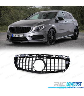 CALANDRE MERCEDES CLASSE A W176 12-15 LOOK GT NOIR BRILLANT