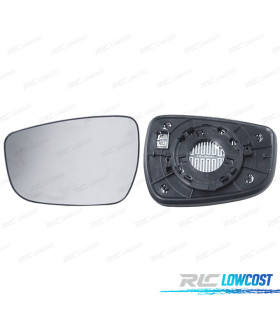 GLACE RÉTROVISEUR + BASE GAUCHE HYUNDAI I30 12-17 CONVEXE