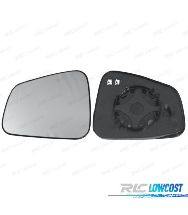 GLACE RÉTROVISEUR + BASE DROITE OPEL MOKKA 12-