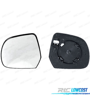GLACE RÉTROVISEUR + BASE GAUCHE DACIA DUSTER 10-13 CONVEXE ET THERMIQUE