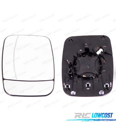 GLACE RÉTROVISEUR + BASE GAUCHE RENAULT TRAFIC III 14-21