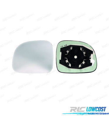 GLACE RÉTROVISEUR + BASE DROITE FIAT PANDA 12-