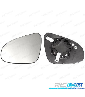 GLACE RÉTROVISEUR + BASE GAUCHE TOYOTA AURIS 12-19