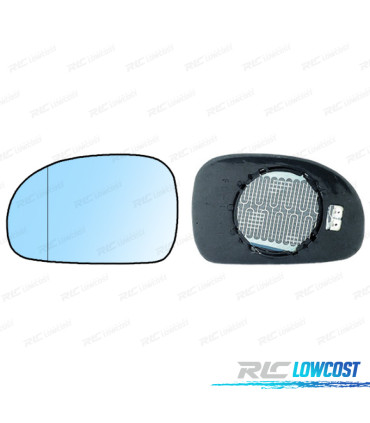 GLACE RÉTROVISEUR + BASE DROITE PEUGEOT 406 95-04