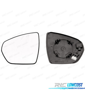 GLACE RÉTROVISEUR + BASE DROITE PEUGEOT 5008 17-