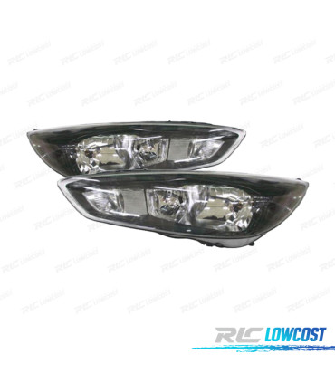 PHARES FORD FOCUS MK3 14-17 NEGRO