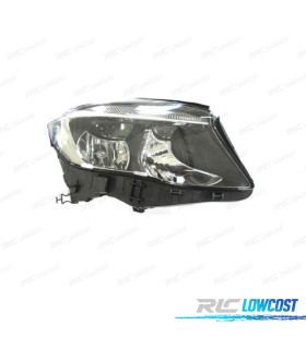 PHARE DROIT MERCEDES X156 13-16 NOIR