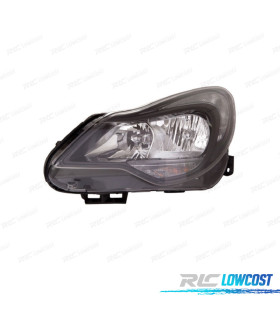 PHARE GAUCHE OPEL CORSA D 11-14 NOIR