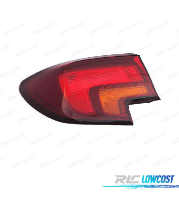 FEU ARRIÈRE GAUCHE OPEL ASTRA K 15- AMBRE ROUGE