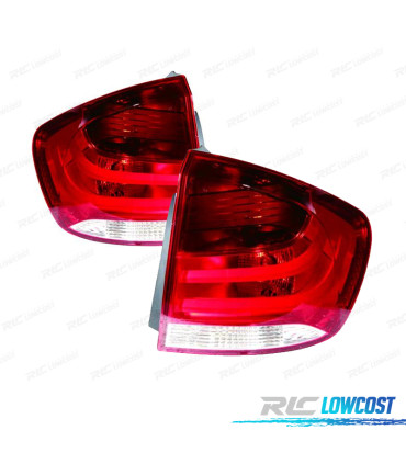 FEUX ARRIÈRE BMW X1 E84 09-15 BLANC ROUGE