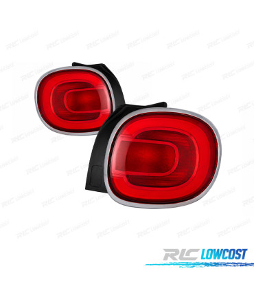 FEUX ARRIÈRE FIAT 500L 12- ROUGE