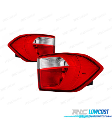 FEUX ARRIÈRE FORD ECOSPORT 13-16 ROUGE BLANC