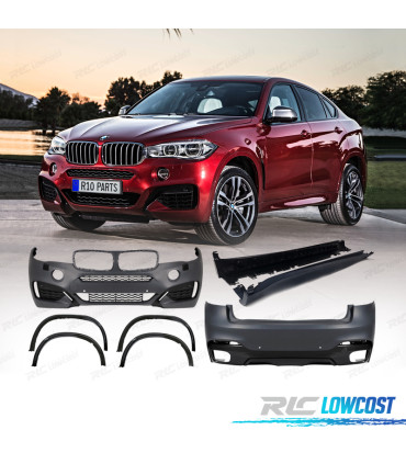 KIT CARROSSERIE BMW X6 F16 14-19 LOOK M PDC