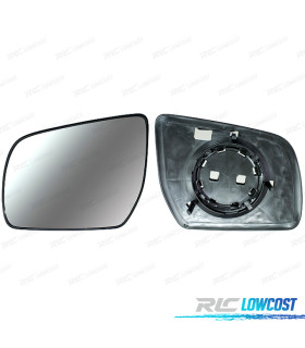 GLACE RÉTROVISEUR + BASE DROITE FORD RANGER 11- CONVEXE
